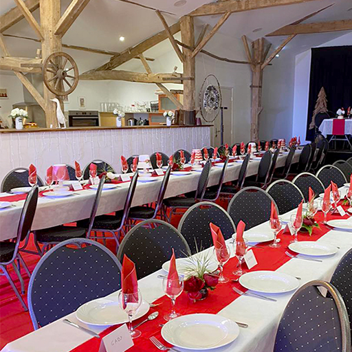 Soirée de mariage dans la Grange
