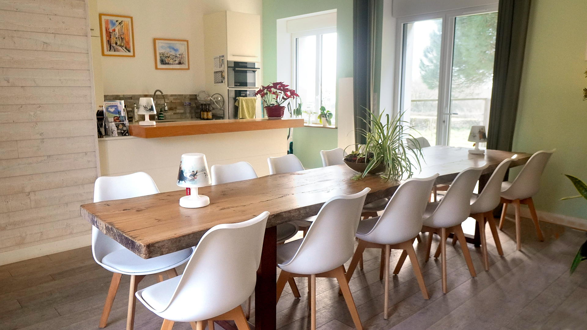 Cuisine de la seconde salle de coworking